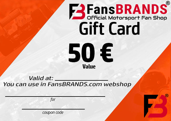 Geschenk Card 50€ - FansBRANDS®