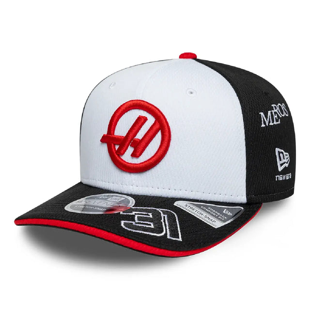 Haas F1 Cap, Team, Esteban Ocon, 9SEVENTY, New Era, Schwarz, 2026