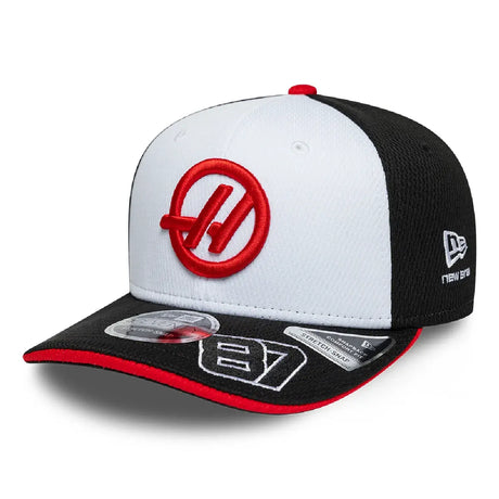 Haas F1 Cap, Team, Oliver Bearman, 9SEVENTY, New Era, Schwarz, 2026