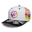 Haas F1 Kappe, Team, Esteban Ocon, 9SEVENTY, New Era, Miami Special Edition, weiß, 2026