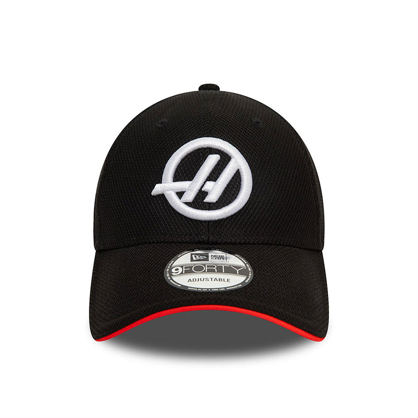 Gorra Haas, NEW ERA, 9FORTY, equipo, negra, 2024