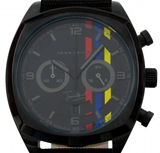 James Hunt Chronograph, schwarz