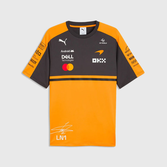 McLaren Polo, Team, Lando Norris, Papaya