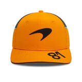 McLaren Kappe, NEW ERA, Oscar Piastri, 9FIFTY, Erwachsene, orange, 2024