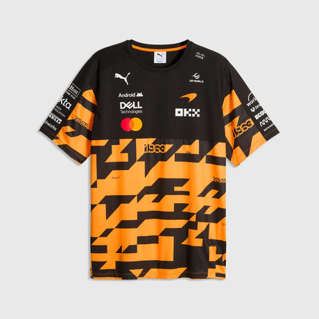McLaren Team T-Shirt, 1000. GP, Puma, Papaya, 2026