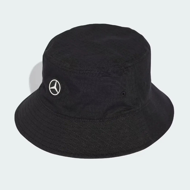 Mercedes Bucket Hat, Team, Mechaniker, adidas, Schwarz, 2026