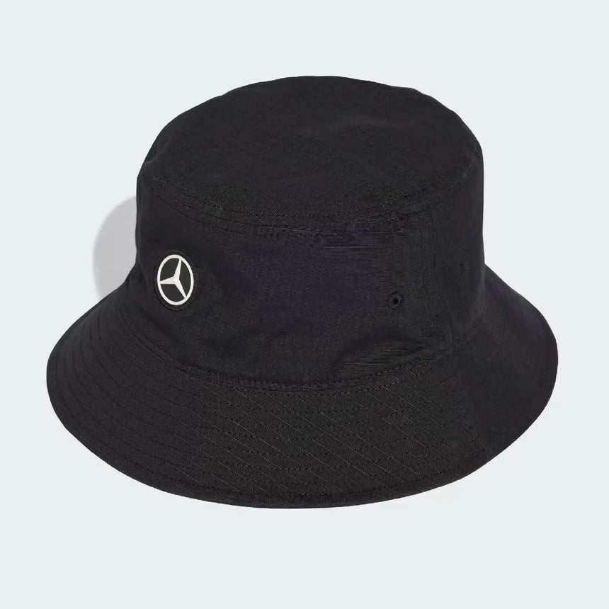 Mercedes Bucket Hat, Team, Mechaniker, adidas, Schwarz, 2026