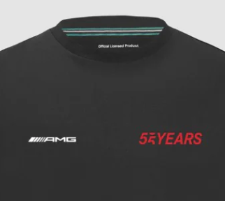 Camiseta Mercedes Fanwear AMG 55YRS