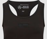 Mercedes Damen Stealth Racerback, Schwarz