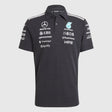Mercedes Polo, Team, Engineers, Adidas, Schwarz, 2026