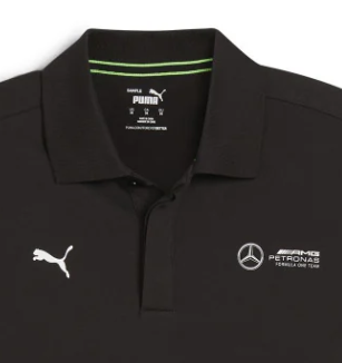 Polo Mercedes, Puma, Essential, negro