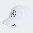 Mercedes Team Cap, adidas, weiß
