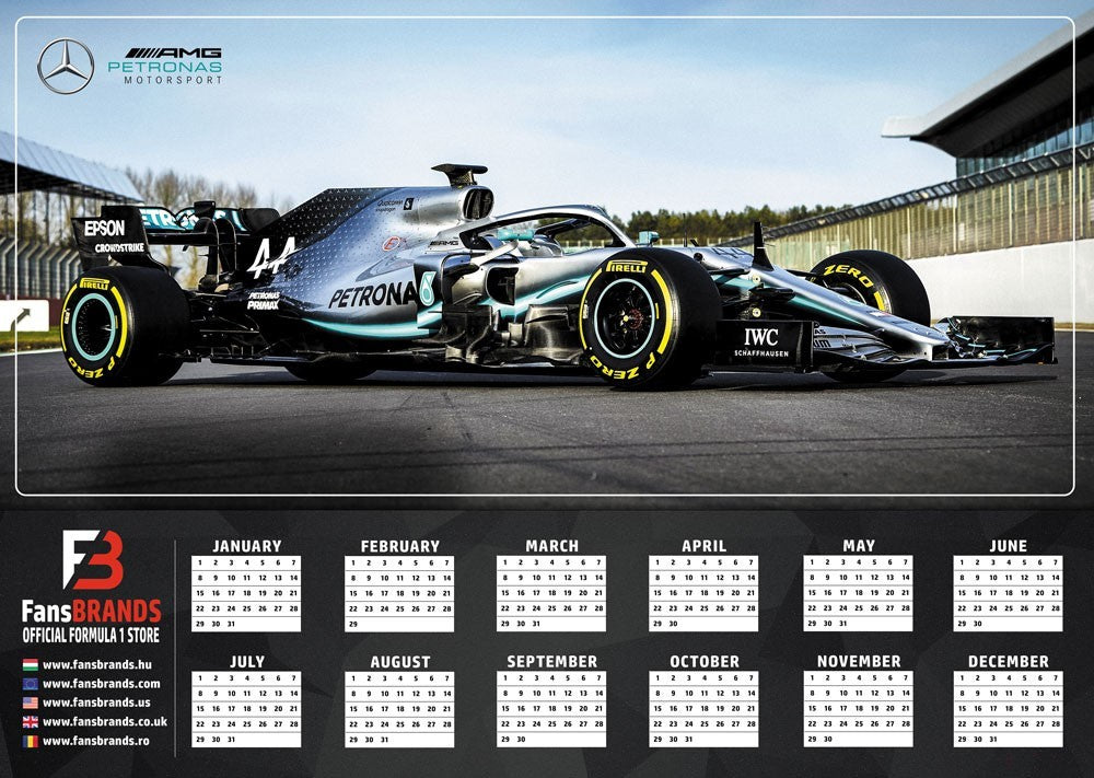 Mercedes AMG Petronas Rennkalender