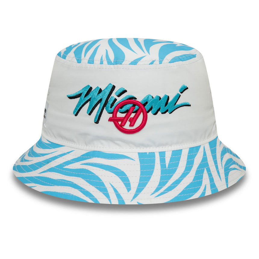 Gorra plana Haas, NEW ERA, Miami, adulto, blanca, 2024