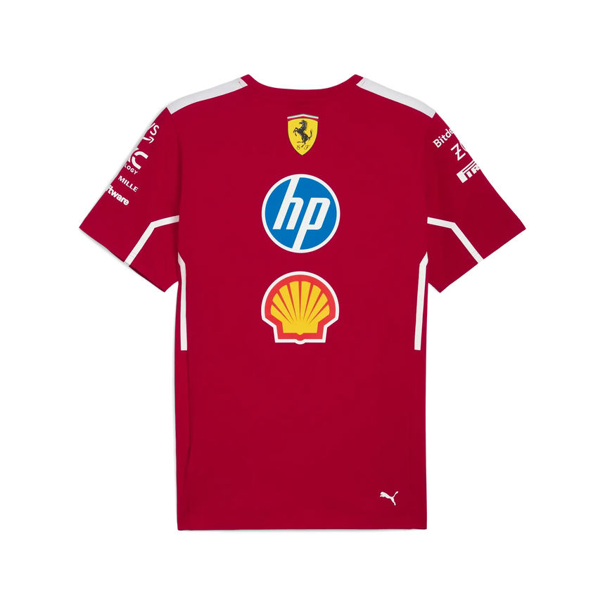 Scuderia Ferrari Team Crew Neck T-Shirt 🔥