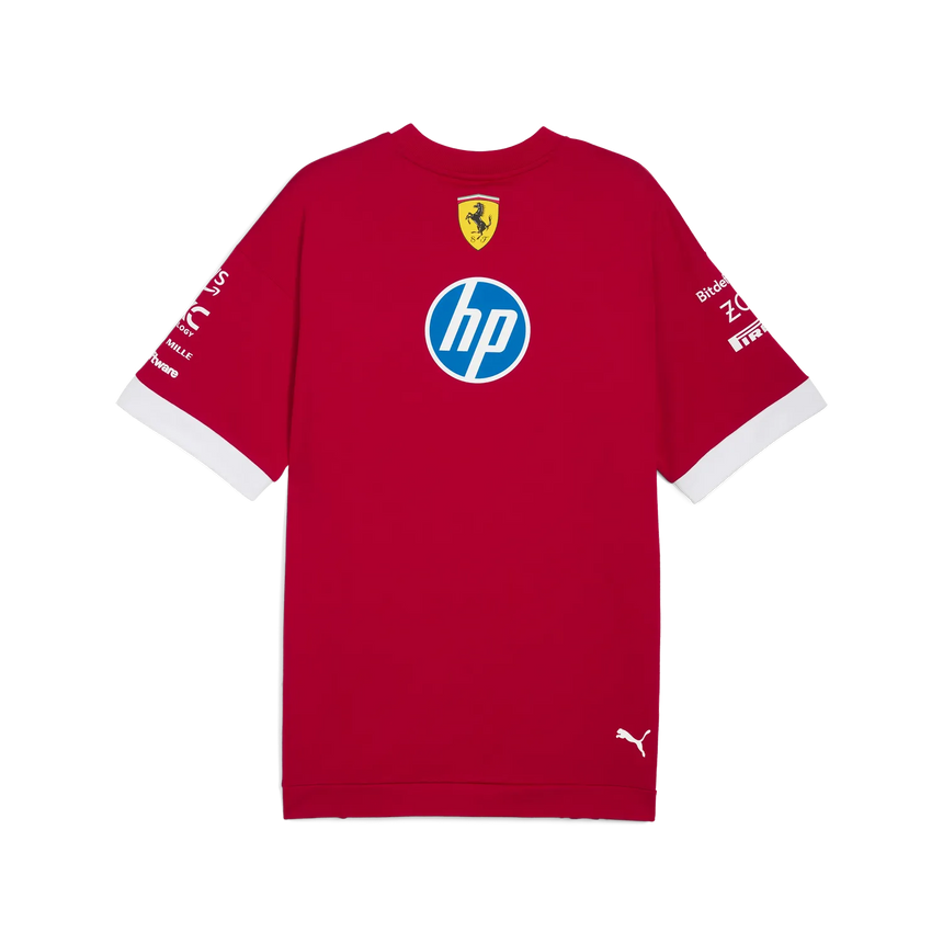 Scuderia Ferrari Drivers Oversized Crew Neck T-Shirt 🔥
