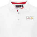 Red Bull Polo, Klassisch, Weiß, 2020