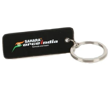 2015, Black, FI Team Logo Metal Keychain