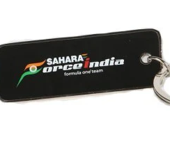 2015, Black, FI Team Logo Metal Keychain