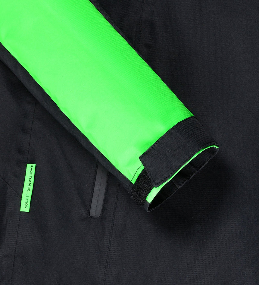 Chaqueta Kick Sauber, CODE ZERO, Team, Rain, Negra, 2024