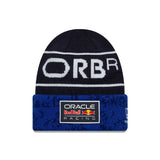 Red Bull Beanie, Team, Cuff Knit, Kinder, Blau, 2026
