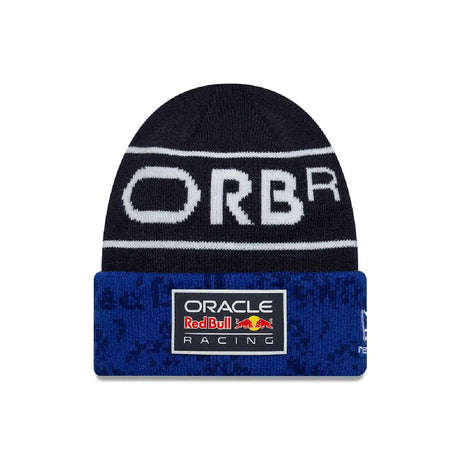 Red Bull Beanie, Team, Cuff Knit, Kinder, Blau, 2026