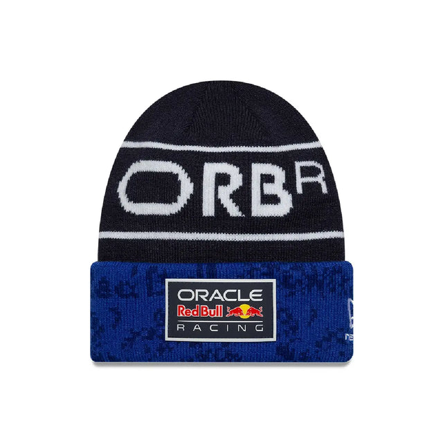 Red Bull Beanie, Team, Cuff Knit, Kinder, Blau, 2026