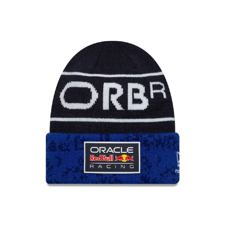 Red Bull Beanie, Team, Cuff Knit, Kinder, Blau, 2026