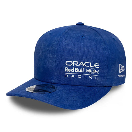 Red Bull Kappe, gewaschen, 9SEVENTY, New Era, blau