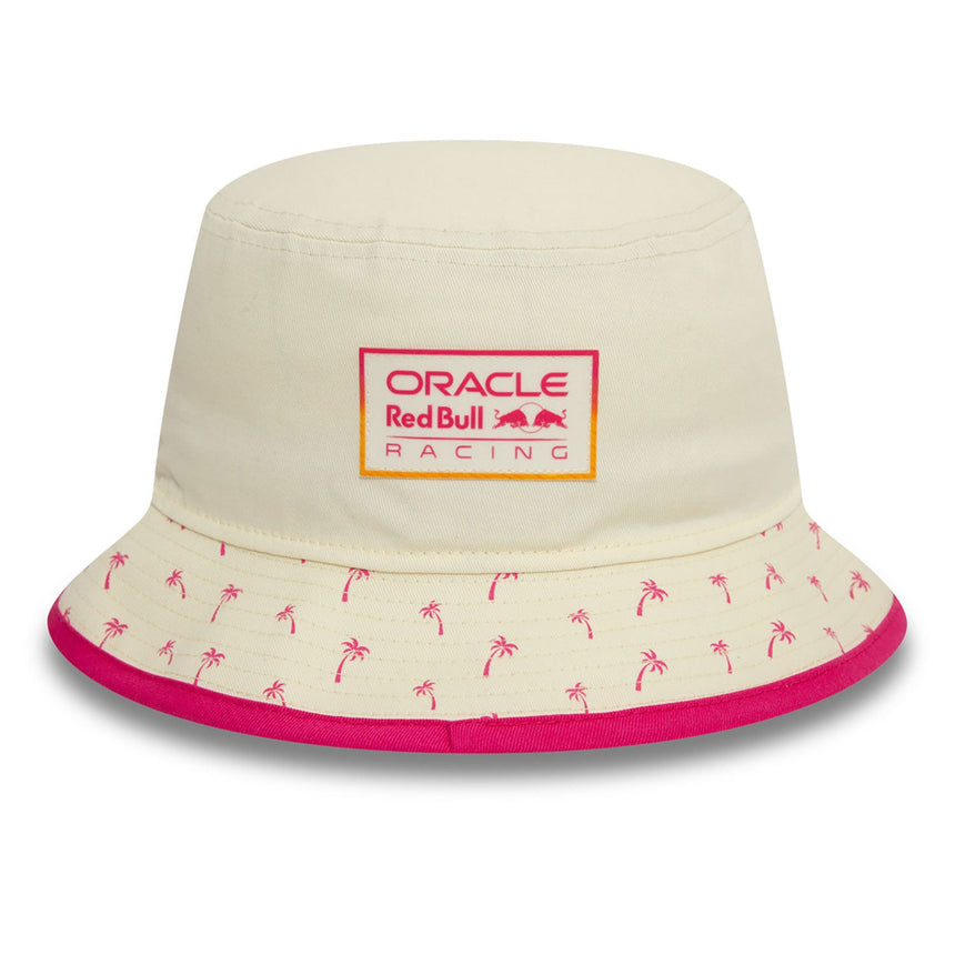 Sombrero de pescador Red Bull, NEW ERA, Miami, adulto, blanco, 2024