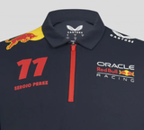 Red Bull Racing polo, Sergio Pérez, blue, 2023