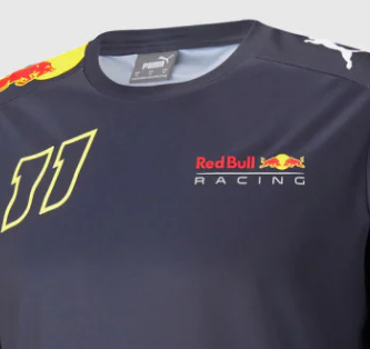 2022, Blau,  Sergio Pérez Driver CHECO, Red Bull T-shirt