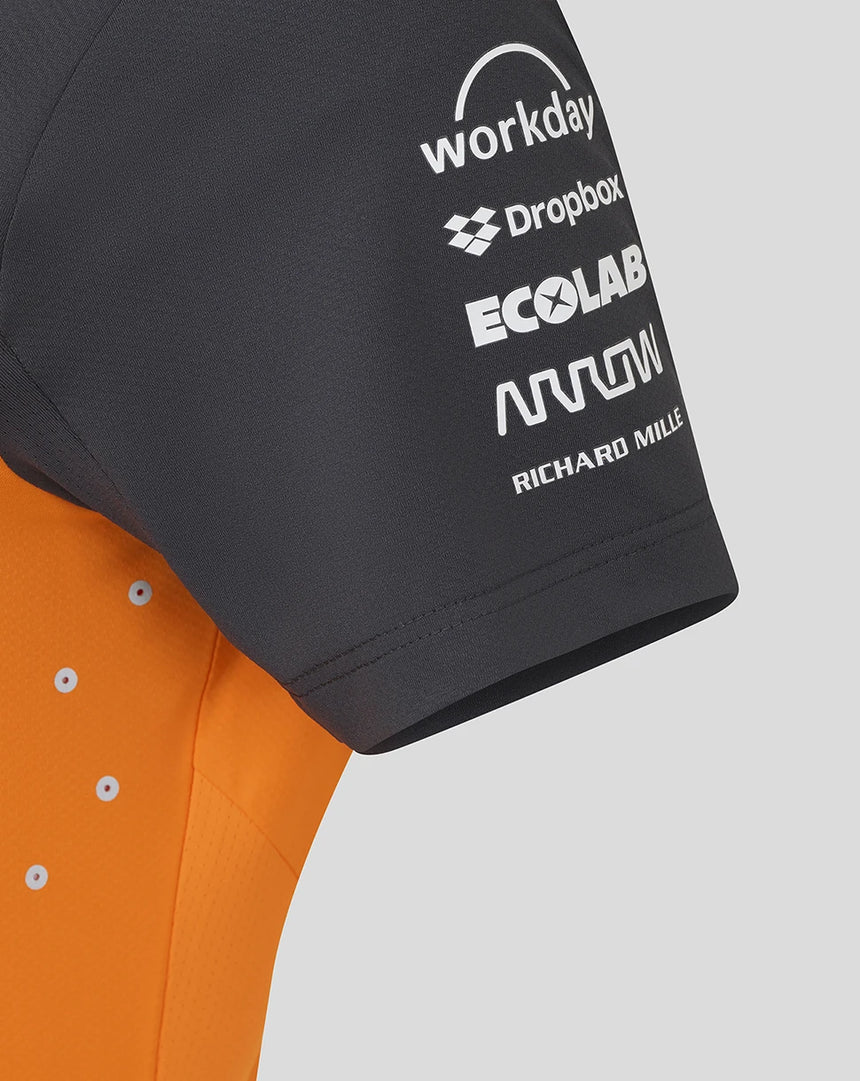 Camiseta de configuración del equipo McLaren F1, Oscar Piastri, para mujer 🔥