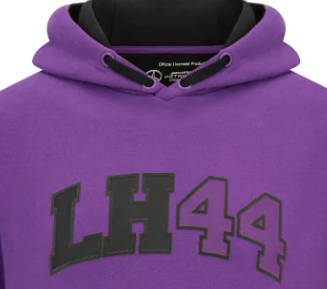 Mercedes Lewis Hamilton Kapuzenpullover, lila