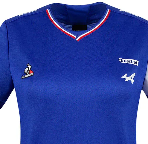 Alpine Women's T-Shirt, Fernando Alonso 14 Team, Blue, 2021
