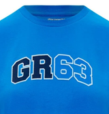 Mercedes Frauen George Russell Logo Tee, Blau