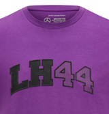 Mercedes Herren Lewis Hamilton Logo Tee, lila