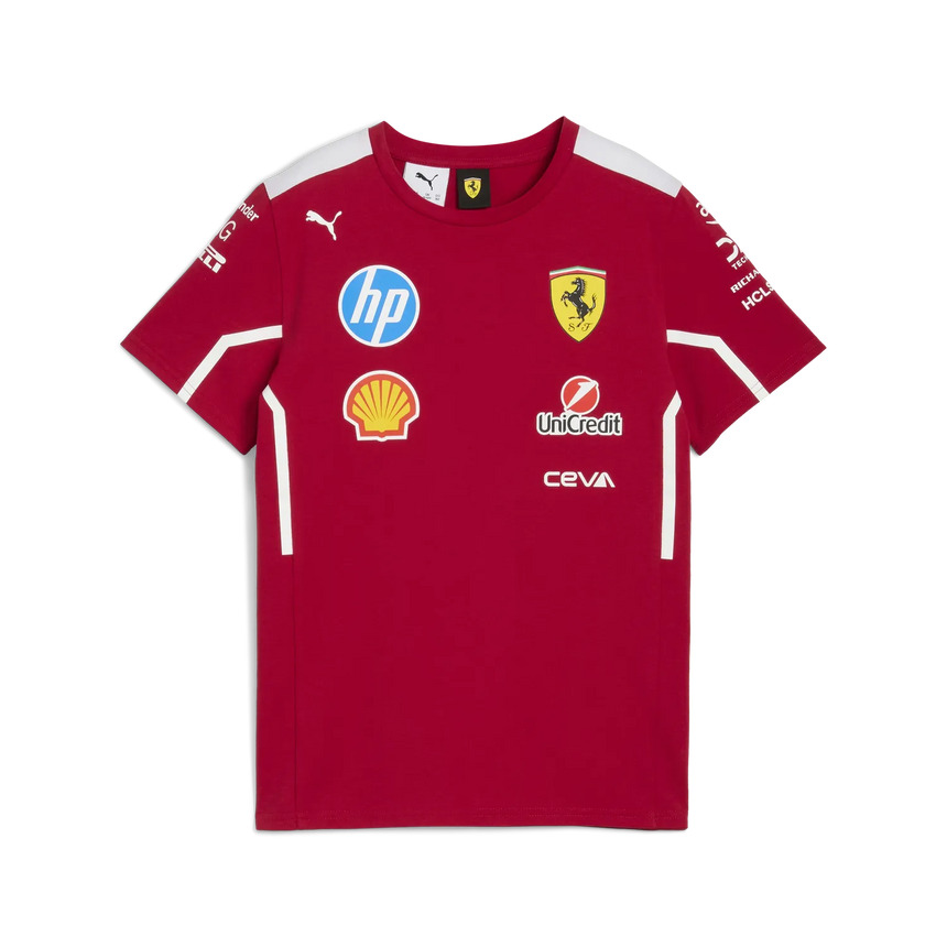 Scuderia Ferrari Team Kinder Rundhals-T-Shirt 🔥