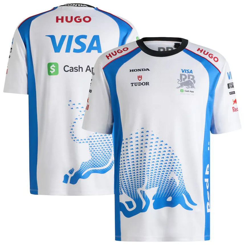 Visa RB Herren Team Polo Weiß