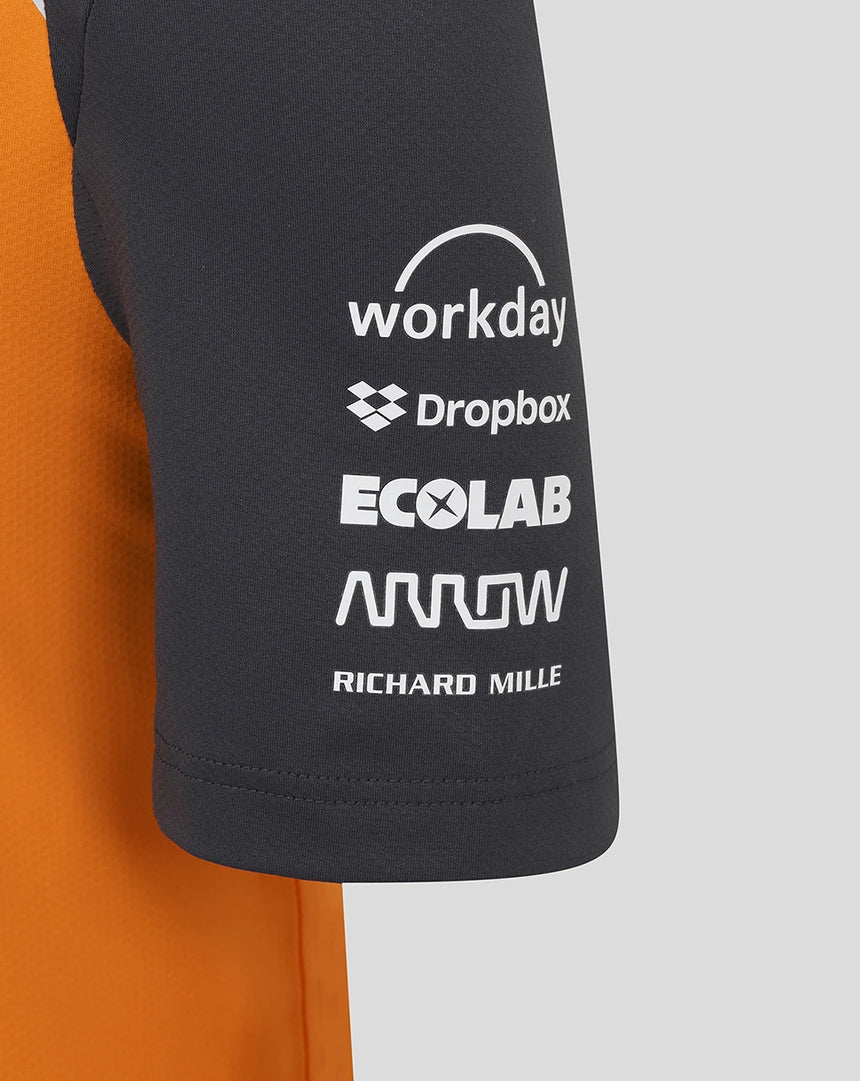 Camiseta infantil con la configuración del equipo McLaren F1, Lando Norris 🔥