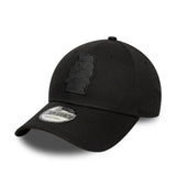 Visa RB Cap, saisonal, 9FORTY, New Era, schwarz