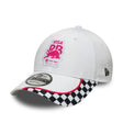 Visa RB Cap, Schachbrett, 9FORTY, New Era, weiß