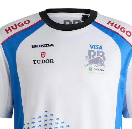 Visa RB Herren Replika Poloshirt Weiß